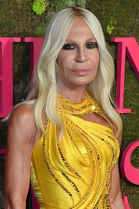 versace maglia donna|current pictures of donatella versace.